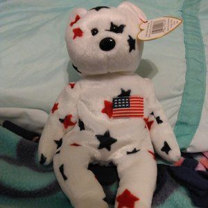 TY Beanie Baby Glory The Bear